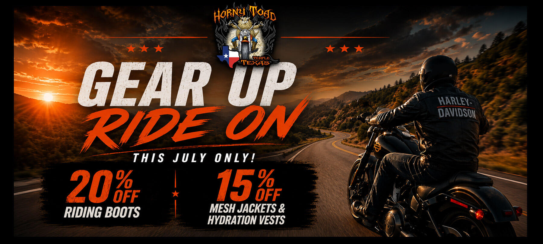 Gear Up. Ride On.