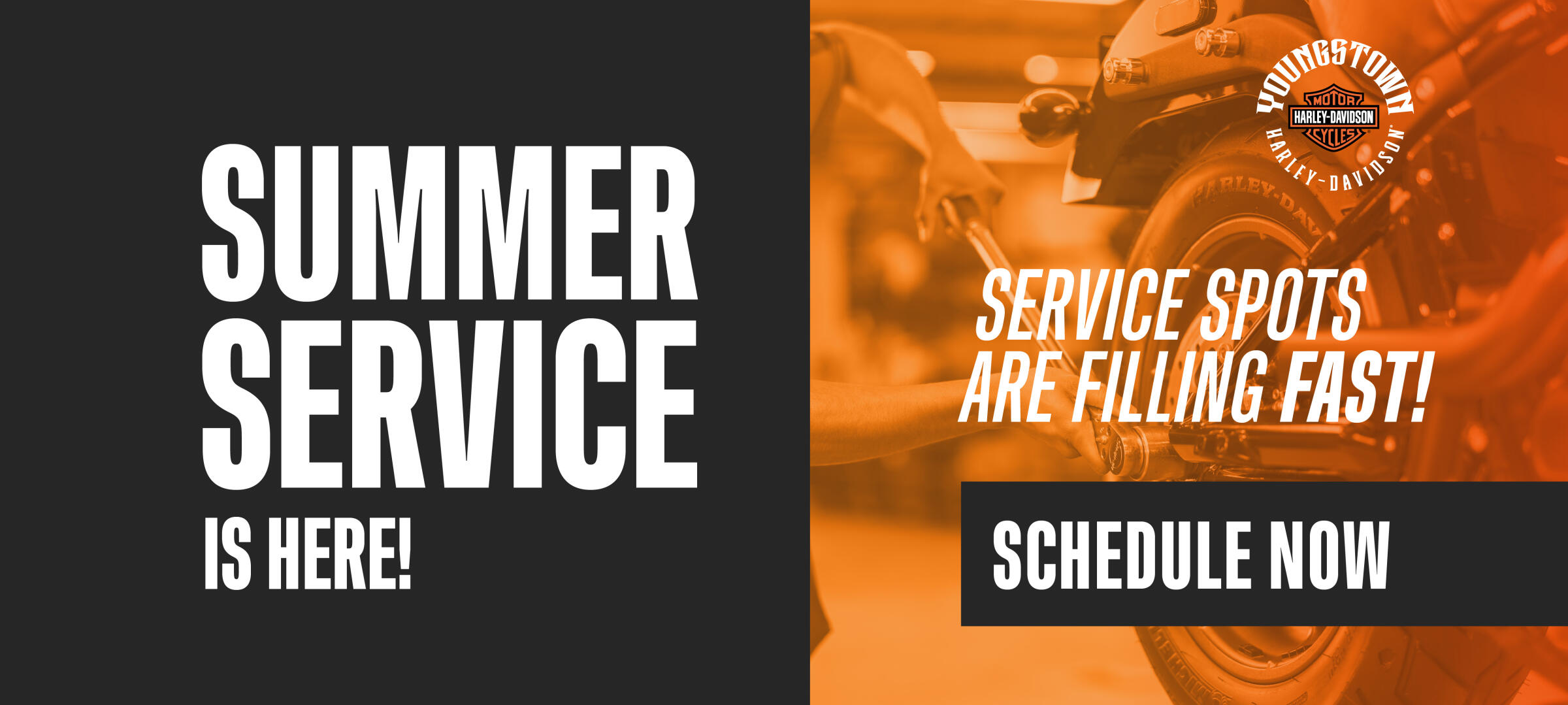 Summer Service Is Here!