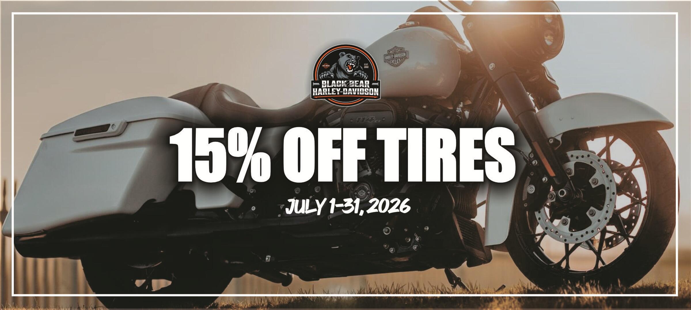 JULY 2026 - Tire Promo