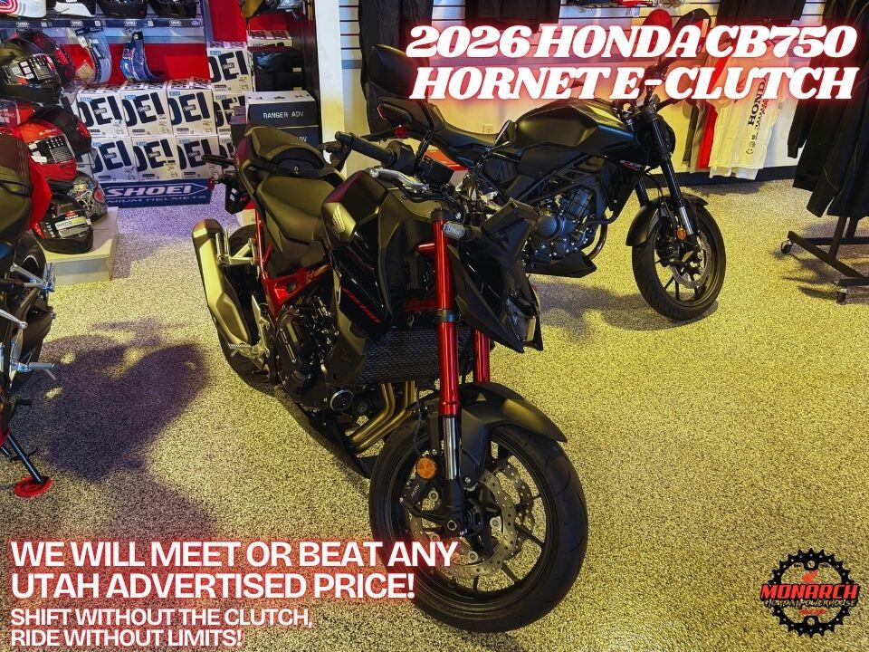 2026 Honda CB750 Hornet E-Clutch