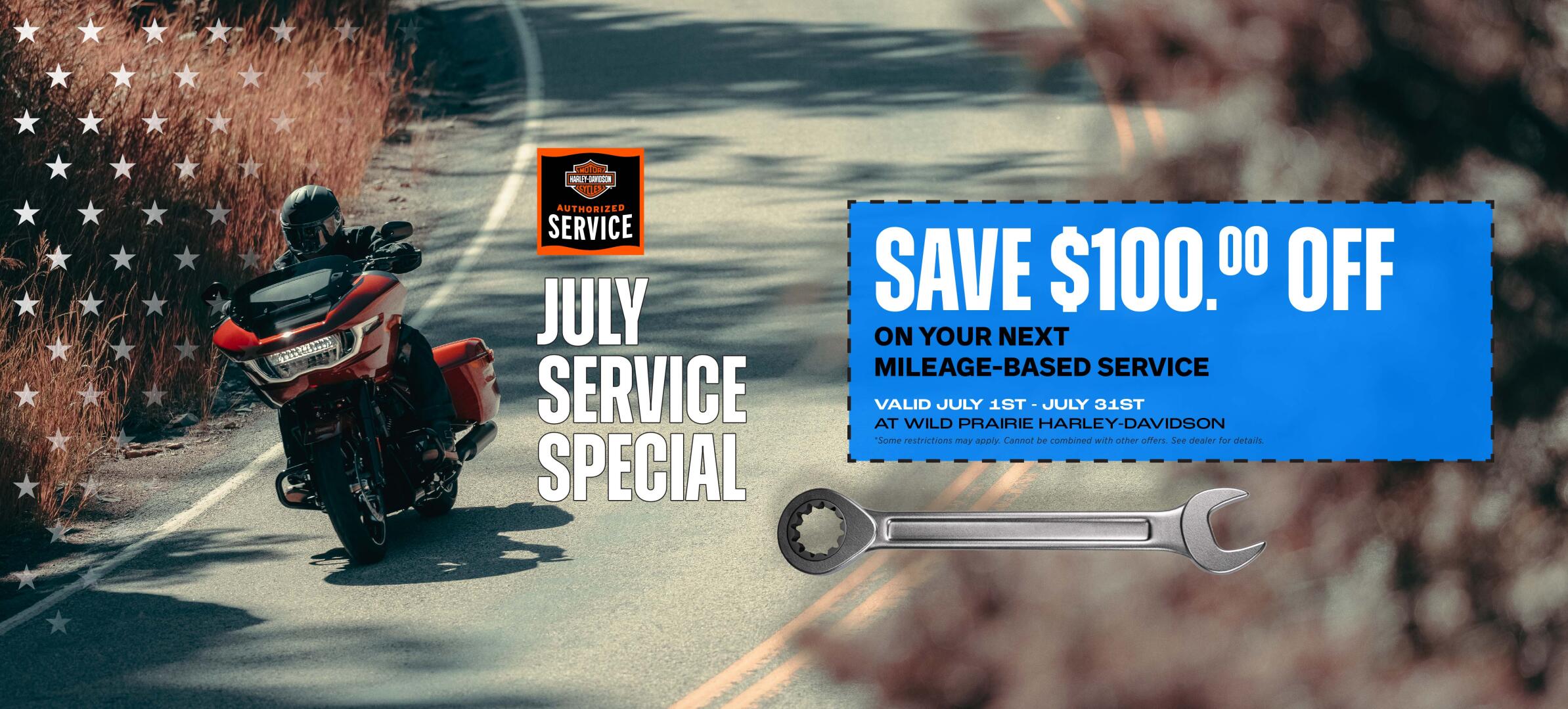 July Service Special