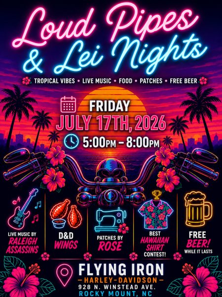 Bike Night Loud Pipes & Lei Nights