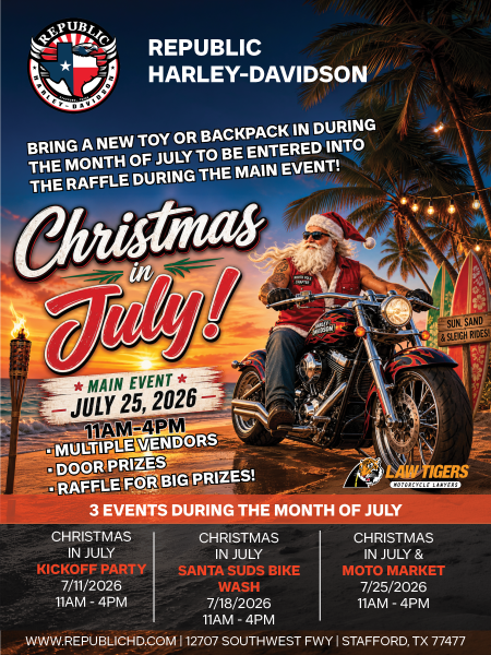 Christmas In July all Month Long