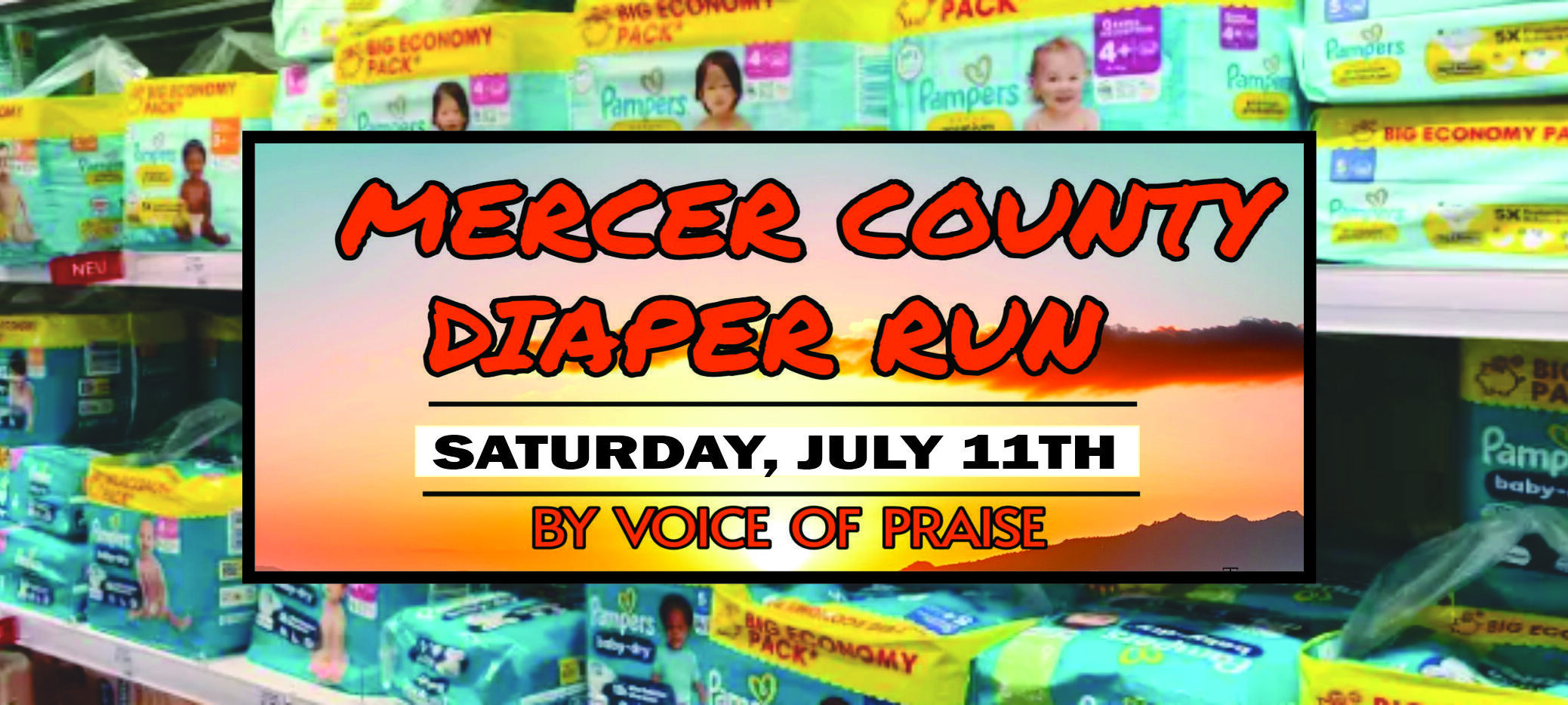Mercer Co Diaper Run