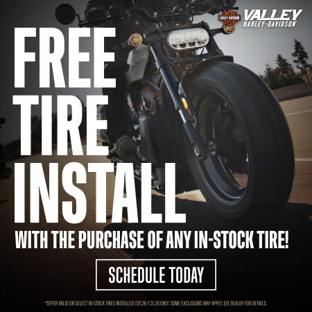 FREE TIRE INSTALL