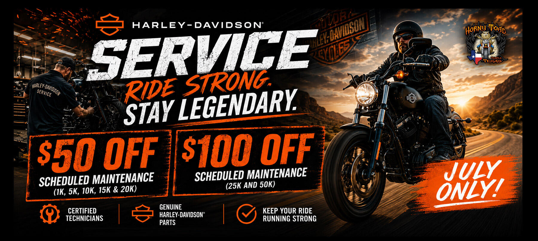 Ride Strong. Ride Legendary.