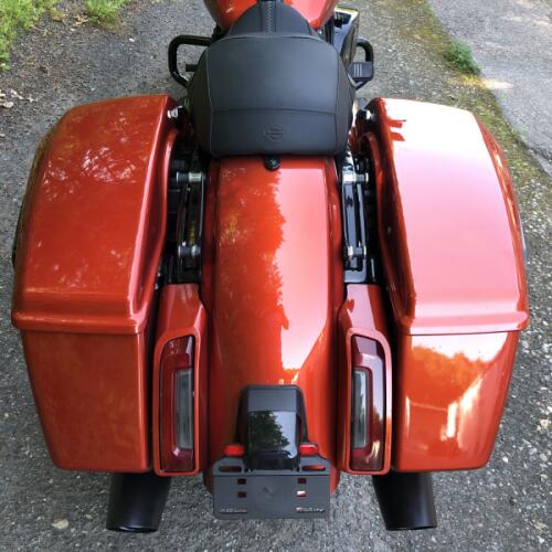 2024 Harley-Davidson® Road Glide™ Whiskey Fire - Black Finish thumb 1