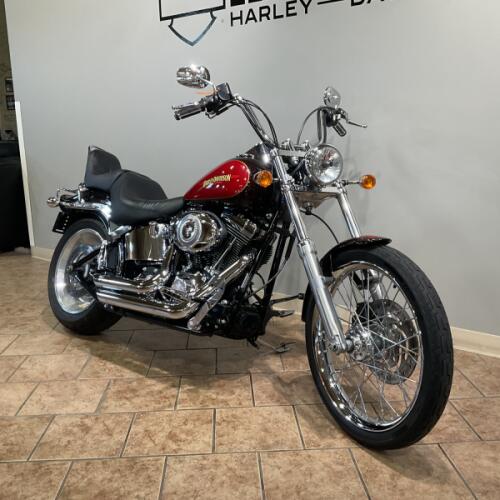 2010 Harley-Davidson® FXSTC Softail® Custom Merlot Sunglo/Cherry Red Sunglo thumb 2