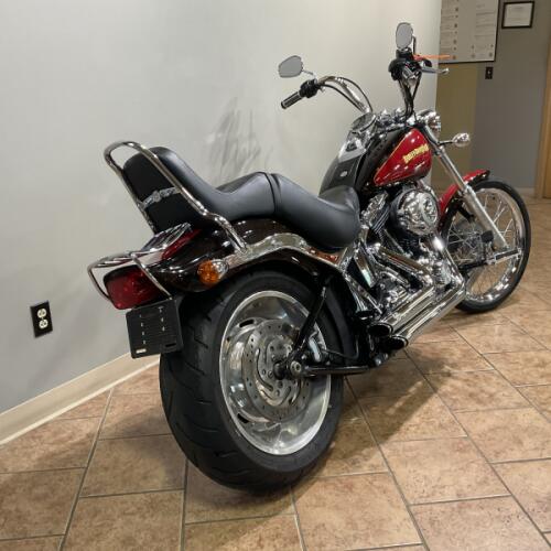2010 Harley-Davidson® FXSTC Softail® Custom Merlot Sunglo/Cherry Red Sunglo thumb 1