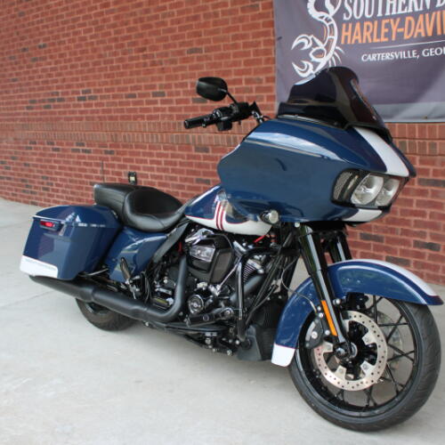 2020 Harley-Davidson® Road Glide® Special Billiard Blue/Stone Washed White thumb 3