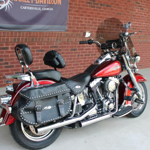 2008 Harley-Davidson® Heritage Softail® Classic Crimson Red Sunglo & Candy Red Sunglo thumb 2