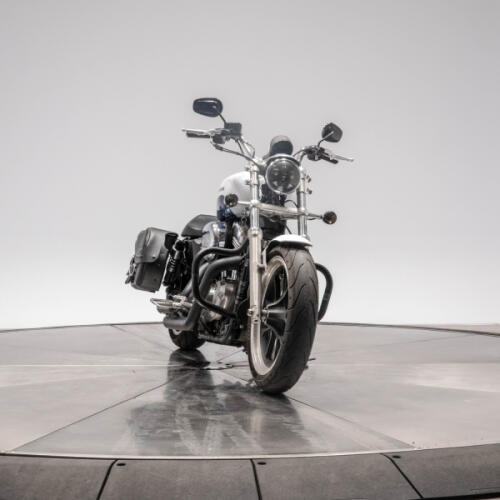 2015 HARLEY-DAVIDSON XL883L XL 883 in White Hot/ Blue Hot thumb 2