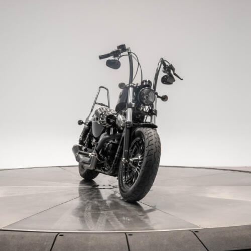 2018 Harley-Davidson XL1200X Sportster Forty-Eight in Vivid Black thumb 2