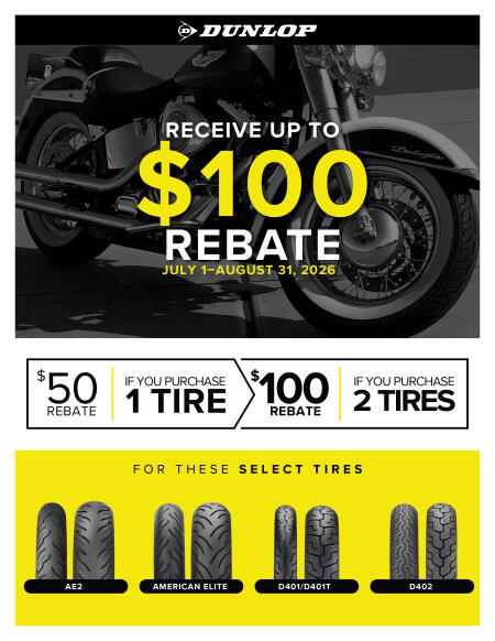 DUNLOP REBATE