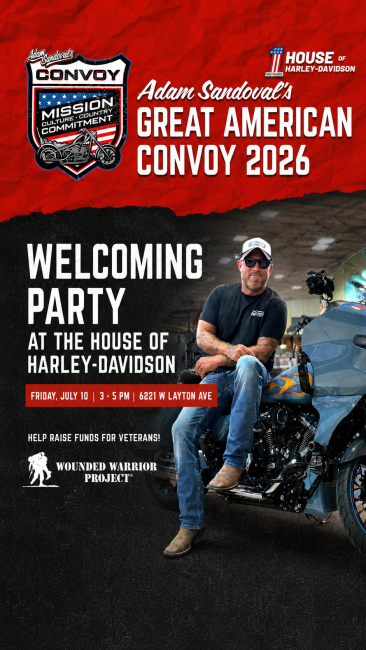 Adam Sandoval's Great American Convoy 2026 - Welcome Party
