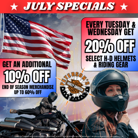 MotorClothes July Promos