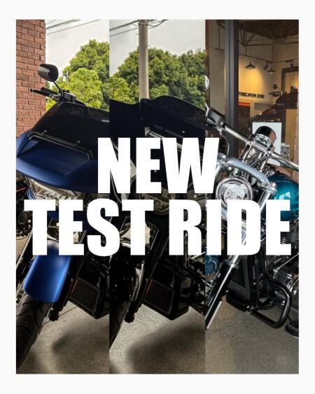 試乗車に新しく3車種追加しました！