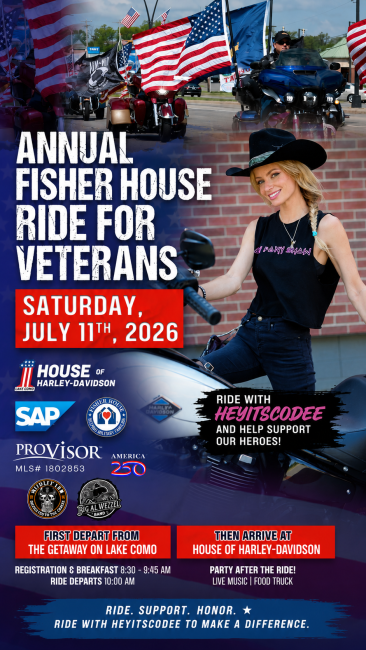 Annual Fisher House Ride For Veterans