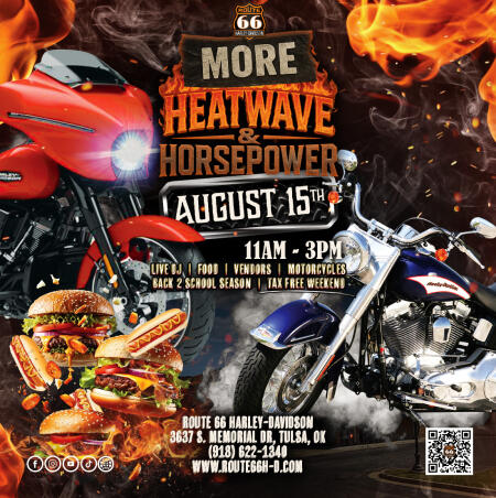 Route 66 Harley-Davidson's MORE Heatwave + Horsepower