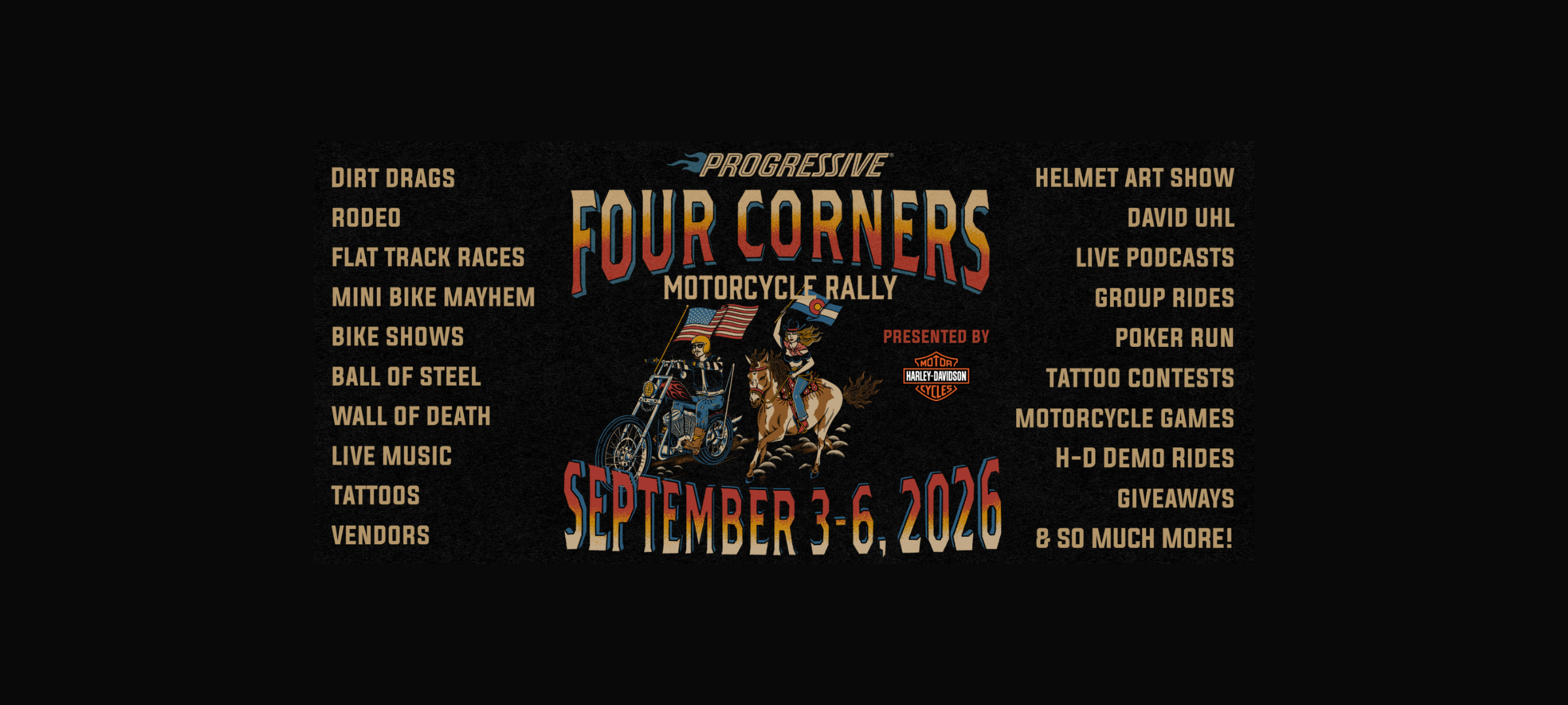 Four Corners Motorcycle Rally 