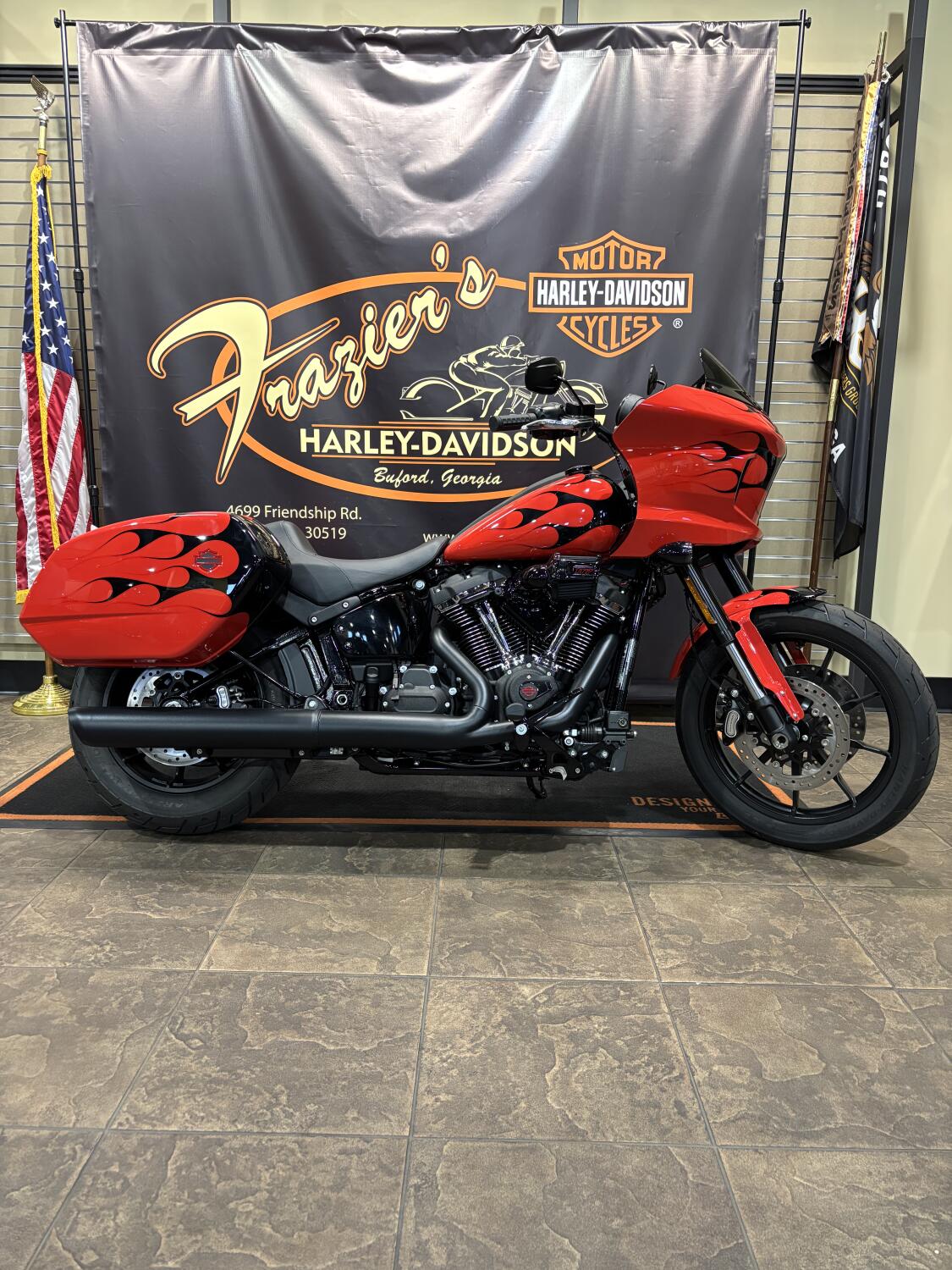 2026 Harley-Davidson® Low Rider® ST Blood Orange Black Trim