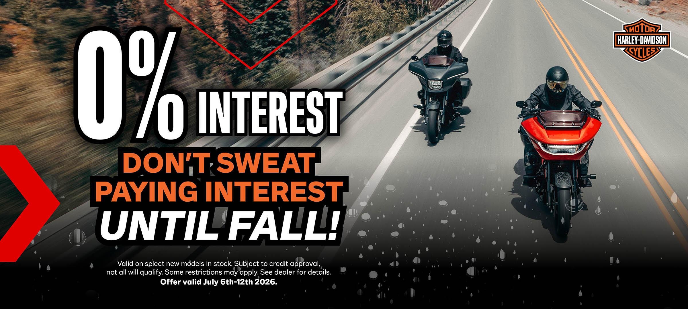 0% Interest July Promo