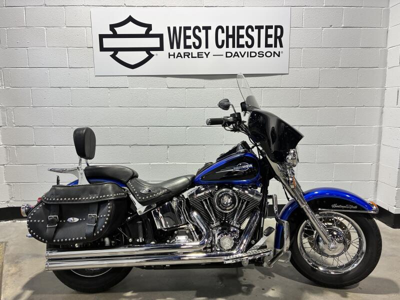 2008 Harley-Davidson® Heritage Softail® Classic BLUE / BLACK FLSTC