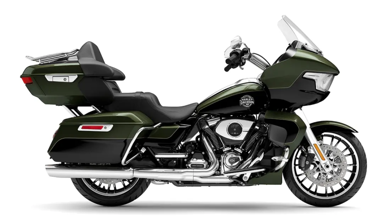 2026 Harley-Davidson® Road Glide Limited OLIV STL MTL/BLK W/ PINSTRI