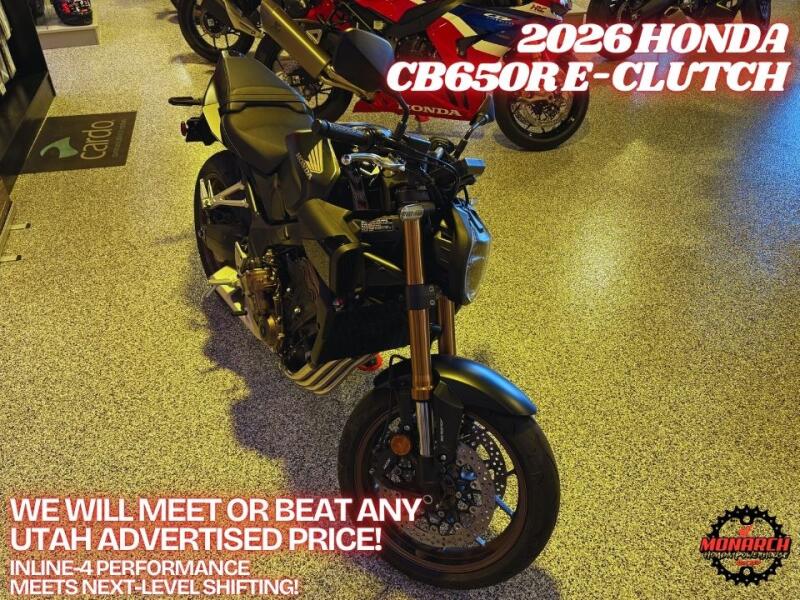 2026 Honda CB650R E-Clutch