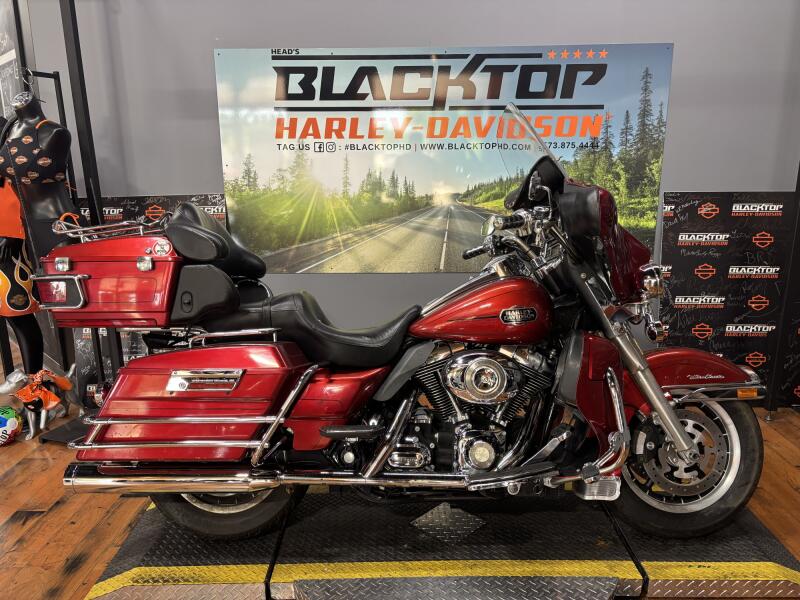 2008 Harley-Davidson® Electra Glide® Ultra Classic® CANDY RED SUN W/PINSTRIPE