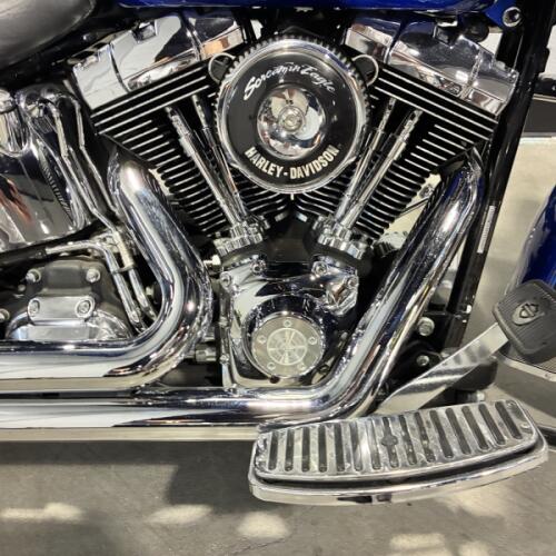 2008 Harley-Davidson® Heritage Softail® Classic BLUE / BLACK FLSTC thumb 1