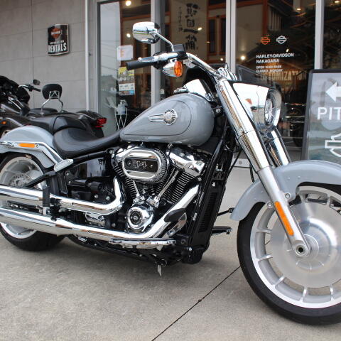 2024 Harley-Davidson® Fat Boy™ 114 Billiard Gray thumb 1