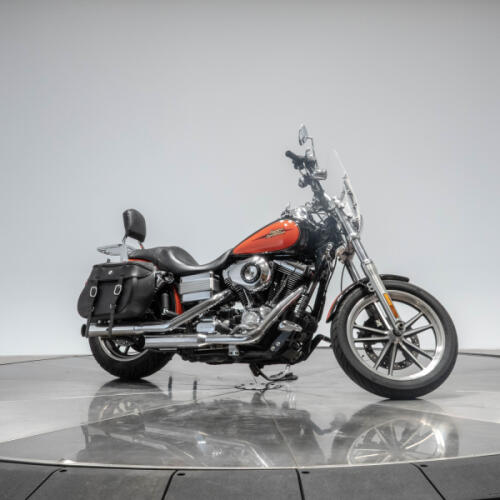 2009 HARLEY-DAVIDSON FXDL LOW RIDER in MIRAGE ORANGE/ VIVID BLACK thumb 3