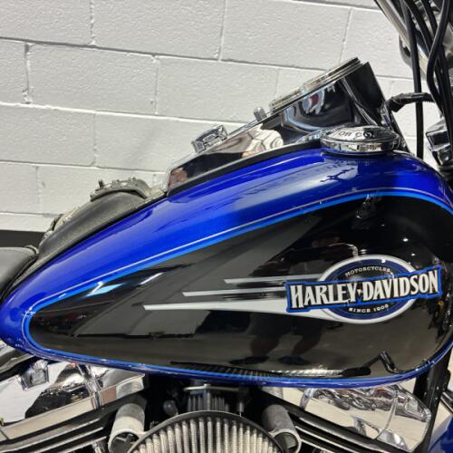2008 Harley-Davidson® Heritage Softail® Classic BLUE / BLACK FLSTC thumb 3