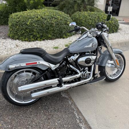 2026 Harley-Davidson® Fat Boy® DRK BILIARD GRY thumb 0