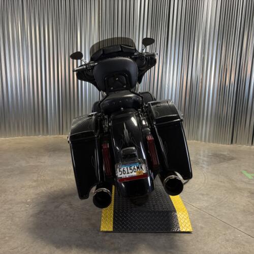 2017 Harley-Davidson® CVO™ Street Glide® Dark Slate Candy/Arctic Black with Contrast Chrome Aggresso thumb 1