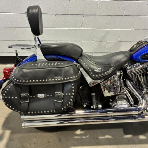 2008 Harley-Davidson® Heritage Softail® Classic BLUE / BLACK FLSTC thumb 0