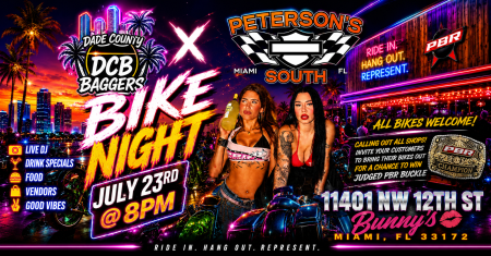 DCB x Peterson's South Bike Night | July Edition