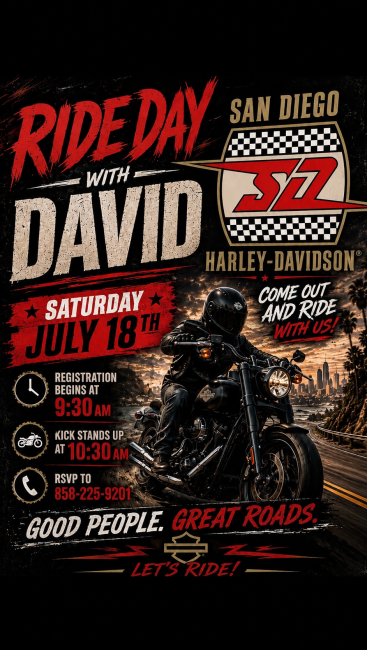 July Ride With David
