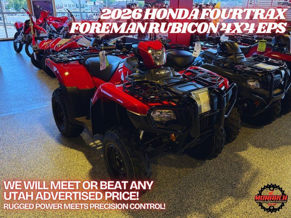 2026 Honda FourTrax Foreman Rubicon 4x4 EPS