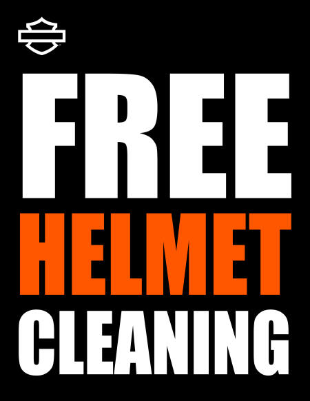 Free Helmet Cleaning 🫧