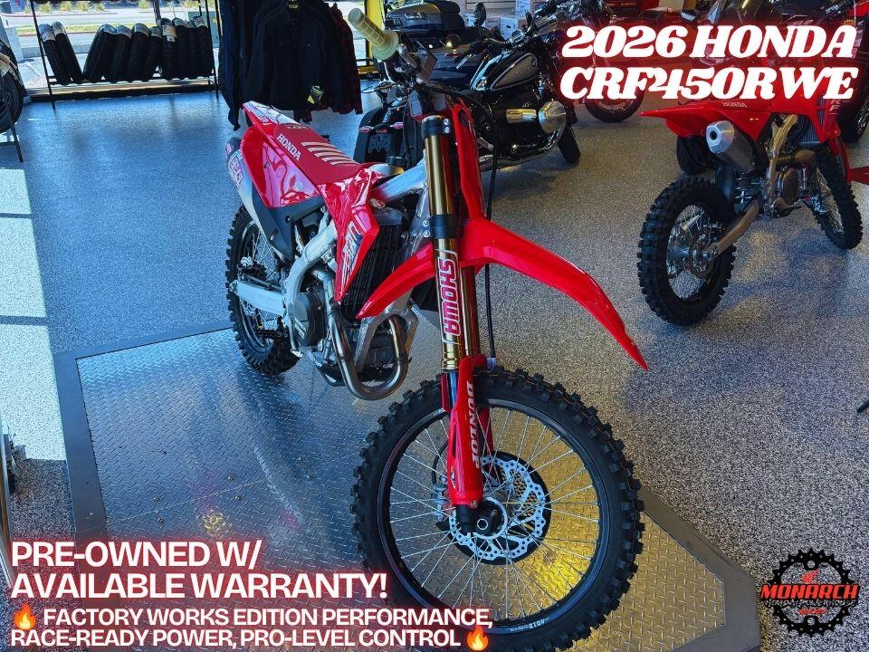 2026 Honda CRF450RWE