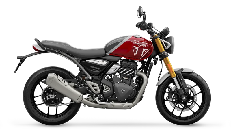 Triumph Speed 400 2024 U125-24 Carnival Red / Phantom Black