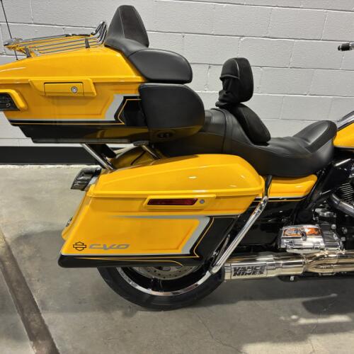 2022 Harley-Davidson® CVO™ Road Glide® Limited Hightail Yellow Pearl FLTRKSE thumb 0