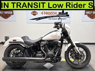 2026 FXLRS Harley-Davidson® Low Rider® S White Onyx Pearl Black Trim