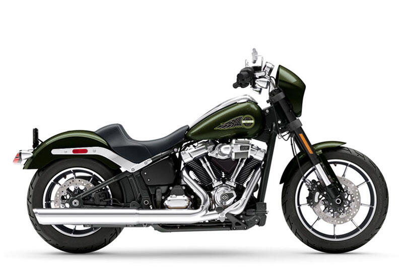 2026 FXLRS Harley-Davidson® Low Rider® S Olive Steel Metallic Chrome Cast Wheels