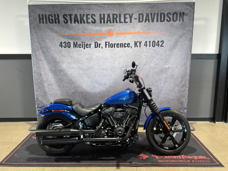 2024 Harley-Davidson® Street Bob® 114 Blue Burst FXBBS