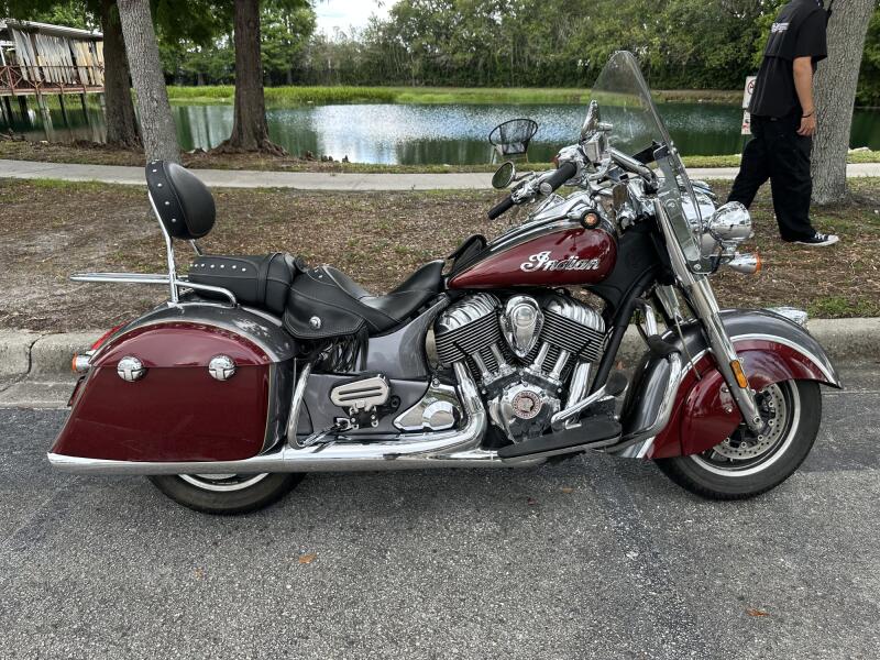 2017 Indian Motorcycle Springfield Indian Red
