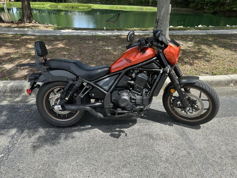 2025 Honda Rebel® 1100 DCT SE Flare Orange Metallic