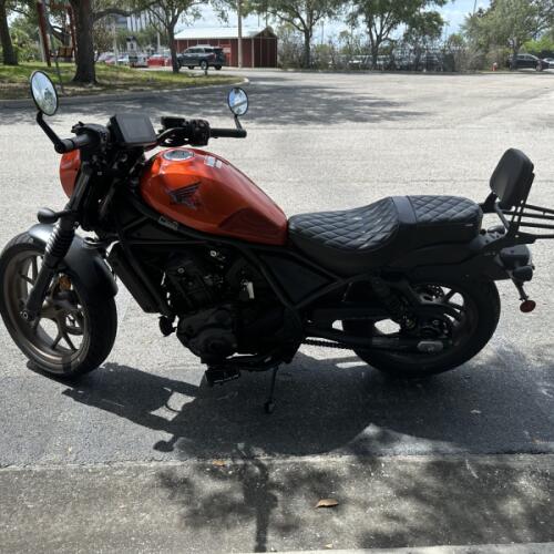 2025 Honda Rebel® 1100 DCT SE Flare Orange Metallic thumb 0